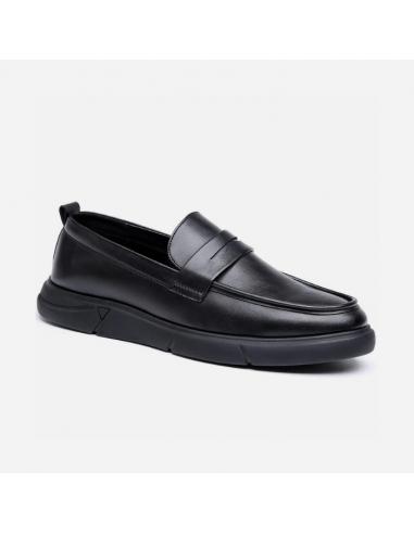 MOCASSINS CUIR NOIRS HOMME la livraison gratuite