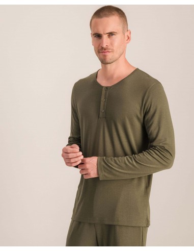 Haut de pyjama homme, matcha soldes