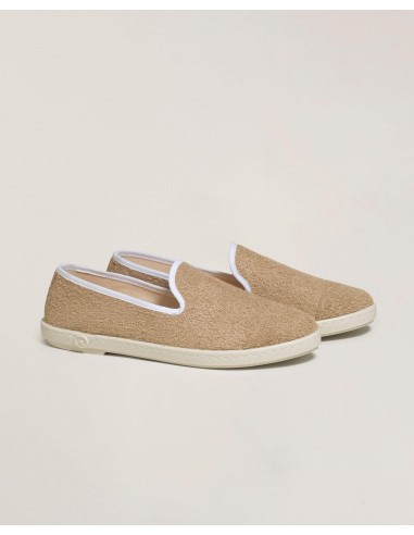 Espadrille femme éponge, beige shop