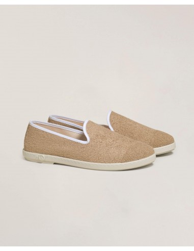 Espadrille homme éponge, beige france