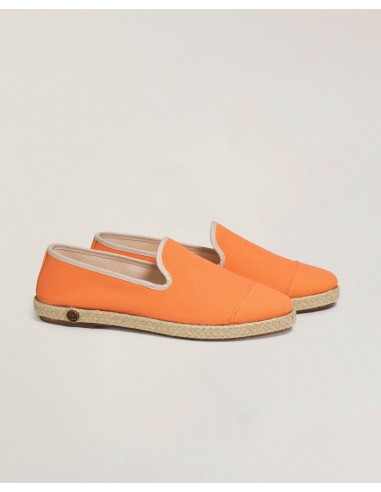 Espadrille femme coton, melon En savoir plus