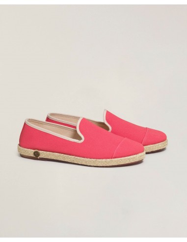 Espadrille homme coton, fuchsia Véritable concentré