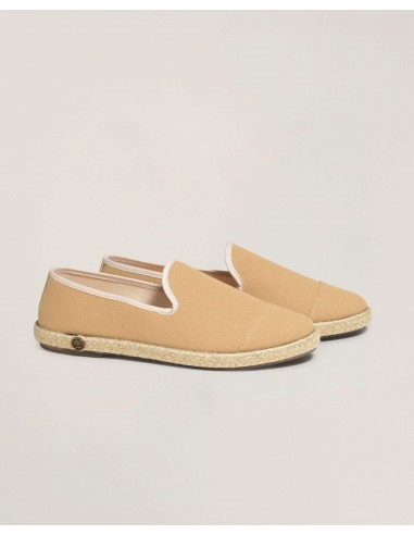 Espadrille femme coton, beige le concept de la Pate a emporter 