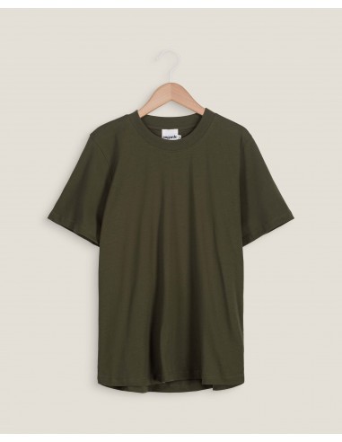 Men's organic cotton tee, khaki 2023